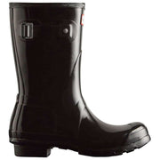 Bottes Wellington Courtes Brillantes Hunter Original - Noir