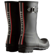 Bottes Wellington Hunter Original Short Tri Color Logo - Noir