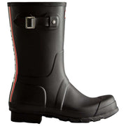 Bottes Wellington Hunter Original Short Tri Color Logo - Noir