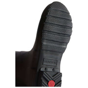 Bottes en caoutchouc Hunter Original Tall doublées de tartan - Noir