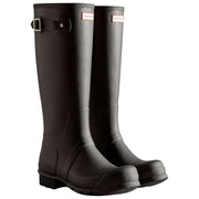 Bottes en caoutchouc Hunter Original Tall tricolores - Noir