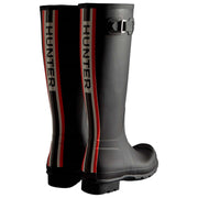 Bottes en caoutchouc Hunter Original Tall tricolores - Noir
