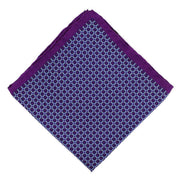 Michelsons of London Spot Geo Handkerchief - Purple