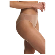 Slip taille haute en coton nu Natori Bliss - Buff Tan