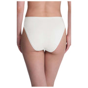 Natori Bliss Bare Cotton High Cut Slip - Ivoire