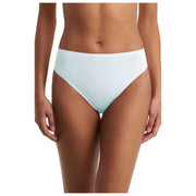 Natori Bliss Bare Cotton High Cut Brief - Vert Ciel