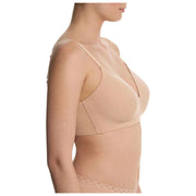 Soutien-gorge sans fil lissant dos convertible Natori Cloud Comfort - Light Mocha Tan
