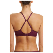 Soutien-gorge t-shirt convertible sans couture Natori EverFit - Framboise noire