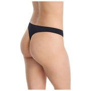 String en dentelle sur le devant Skarlett Blue Entice - Noir/Nylon Tan
