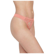 Skarlett Blue Entice String en dentelle sur le devant - Carnation/Nylon Tan