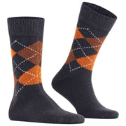 Chaussettes Burlington Preston - Noir/Orange