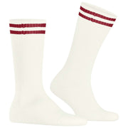 Chaussettes Falke Dynamic Wool - Blanc Cassé/Rouge