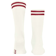 Chaussettes Falke Dynamic Wool - Blanc Cassé/Rouge