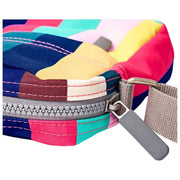 Sac à bandoulière en toile recyclée Roka Bond - Larges rayures multiples