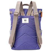 Sac à dos moyen en toile recyclée Roka Finchley - Oceana Purple