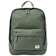 Petit sac à dos en toile de coton Roka Hampton - Vert saule