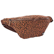 Sac banane en toile de coton Roka Mill Hill - Mini Leopard Brown