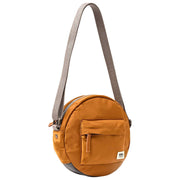 Roka Paddington Petit sac à bandoulière en nylon recyclé - Marron biscuit