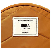 Roka Paddington Petit sac à bandoulière en nylon recyclé - Marron biscuit