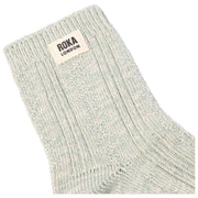 Chaussettes Roka Wallace Crew - Vert Brume