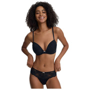 Soutien-gorge t-shirt à couverture complète Skarlett Blue Captivate - Noir