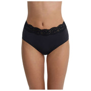 Skarlett Blue Divine Slip avec Bordure en Dentelle - Noir