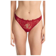 Skarlett String bleu en dentelle sur le devant Entice - Scarlett