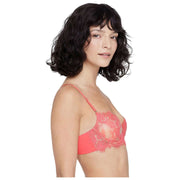 Soutien-gorge balconnet en dentelle Skarlett Blue Entice - Rosé/Orange terre cuite