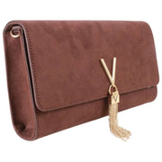 Sac à rabat Pochette Valentino - Moro Brown