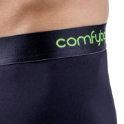 Comfyballs Performance Long Boxer - Charcoal/Viper Green