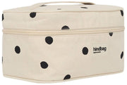 Hindbag Gaspard Vanity Bag - Pois Blanc Cassé