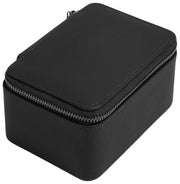 Boîte à montres de voyage moyenne zippée Stackers - Noir