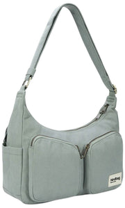 Sac à bandoulière multi-poches Hindbag Emile - Vert sauge