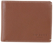 Portefeuille en cuir grainé Sidnny Ted Baker - Tan