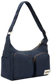 Sac à bandoulière multi-poches Hindbag Emile - Bleu marine