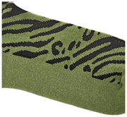 Chaussettes Roka Wimbledon Crew - Vert Artichaut Animal Mixte