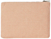 Pochette Zippée Moyenne Tissée Hindbag Ema - Rose Corail