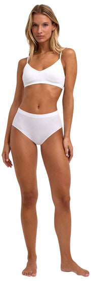 Falke Daily Seamless Mid Taille Slip - Blanc