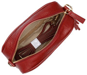 Sac bandoulière Elie Beaumont - Rouge sang de bœuf