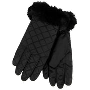 isotoner-smartouch™-water-repellent-padded-gloves---black-34518542
