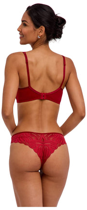 Soutien-gorge Falke Delicate Touch High Apex - Vintimille Rouge