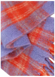 Écharpe douillette Powder Flora - Mélange Tangerine