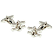 david-van-hagen-twist-cufflinks---silver-34498388