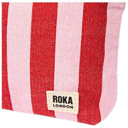 roka-maida-vale-medium-cotton-canvas-pouch---strawberry-pink-stripewhite-35904331