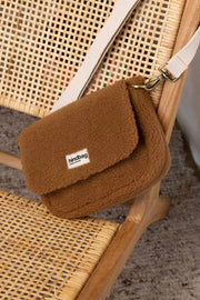 Sac à bandoulière Hindbag Margault Teddy - Marron