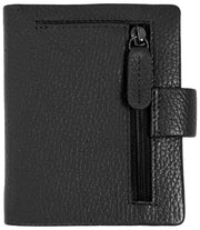 Portefeuille à deux volets avec porte-cartes Dents Aire - Noir