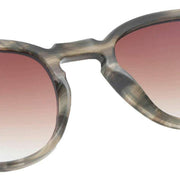 A.Kjaerbede Bate Sunglasses - Striped Horn Brown