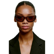 A.Kjaerbede Blast Sunglasses - Smoke Transparent Brown