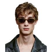 A.Kjaerbede Bror Sunglasses - Striped Horn Brown