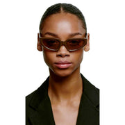 A.Kjaerbede Ella Sunglasses - Chocolate Brown